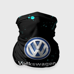 Бандана-труба 3D Volkswagen auto голубые краски