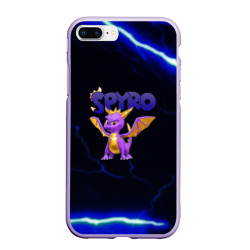 Чехол для iPhone 7Plus/8 Plus матовый Spyro storm dragon