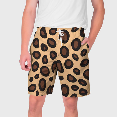 Мужские шорты 3D Леопардовые пятнышки, цвет 3D печать
