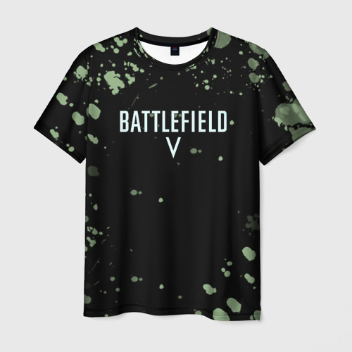 Мужская футболка 3D Battlefield war games dice studio, цвет 3D печать