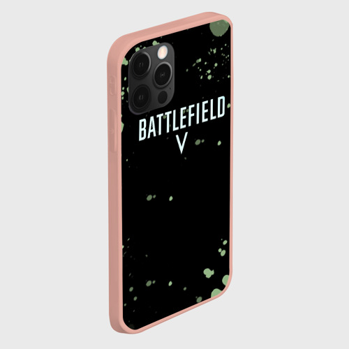 Чехол для iPhone 12 Pro Max с принтом Battlefield war games dice studio, вид сбоку #3