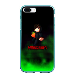 Чехол для iPhone 7Plus/8 Plus матовый Minecraft green color true game
