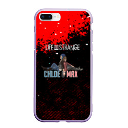 Чехол для iPhone 7Plus/8 Plus матовый Life is strange  Хлоя и Макс