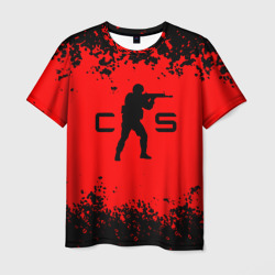 Counter strike спецназ  краски – Мужская футболка 3D с принтом купить со скидкой в -26%