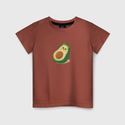 Котик авокадо – Футболка из хлопка с принтом купить со скидкой в -20%