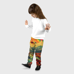 Детские брюки 3D Пейзаж для хиппи - фото 2