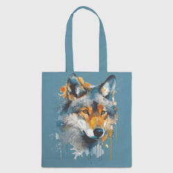 Шоппер 3D Живописный волк