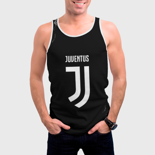 Мужская майка 3D Juventus sport collection brend, цвет 3D печать - фото 3
