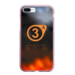 Чехол для iPhone 7Plus/8 Plus матовый Half life abstract гейб ньюел валв