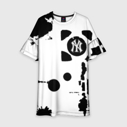 Детское платье 3D New York yankees - baseball team pattern