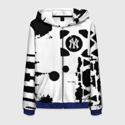 Мужская толстовка 3D на молнии New York yankees - baseball team pattern