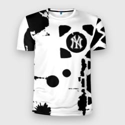 Мужская футболка 3D Slim New York yankees - baseball team pattern