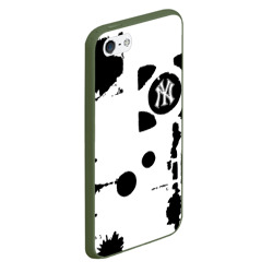 Чехол для iPhone 5/5S матовый New York yankees - baseball team pattern - фото 2