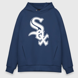 Мужское худи Oversize хлопок Chicago white sox - baseball