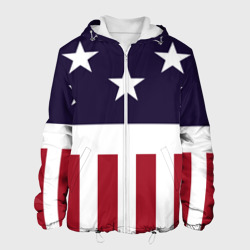 Мужская куртка 3D В стиле флага Америки