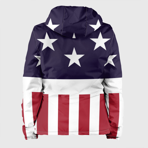 Женская куртка 3D В стиле флага Америки, цвет белый - фото 2