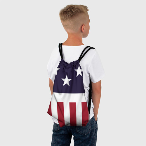 Рюкзак-мешок 3D В стиле флага Америки - фото 4