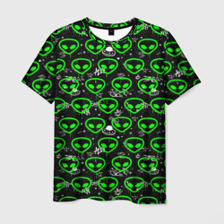 Мужская футболка 3D Super alien