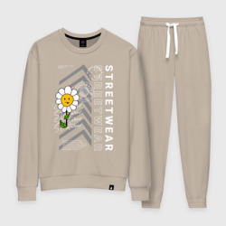 Женский костюм хлопок Ромашка streetwear