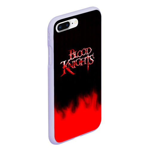 Чехол для iPhone 7Plus/8 Plus матовый Blood Knights vampire masquerade flame, цвет светло-сиреневый - фото 3