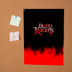 Постер Blood Knights vampire masquerade flame - фото 2