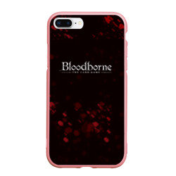 Чехол для iPhone 7Plus/8 Plus матовый Blood borne кровь souls game