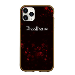 Чехол для iPhone 11 Pro Max матовый Blood borne кровь souls game