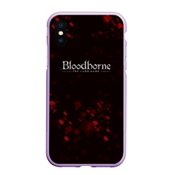 Чехол для iPhone XS Max матовый Blood borne кровь souls game