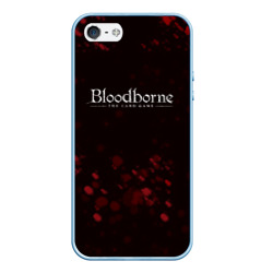 Чехол для iPhone 5/5S матовый Blood borne кровь souls game