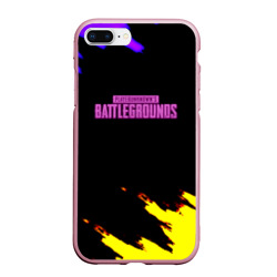 Чехол для iPhone 7Plus/8 Plus матовый Battlegrounds player unknowns