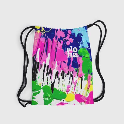 Рюкзак-мешок 3D Colorful abstraction - aloha - фото 6
