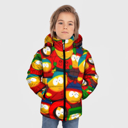 Зимняя куртка для мальчиков 3D Южный парк паттерн - фото 2