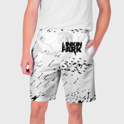 Мужские шорты 3D Linkin park logo честер