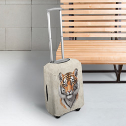 Чехол для чемодана 3D Портрет тигр - фото 2