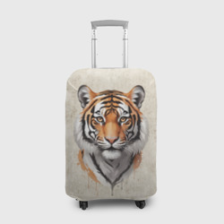 Чехол для чемодана 3D Портрет тигр