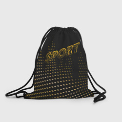 Рюкзак-мешок 3D Спорт переход желтый