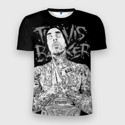 Мужская футболка 3D Slim Трэвис Баркер