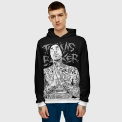Мужская толстовка 3D Трэвис Баркер - фото 2