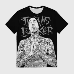 Мужская футболка 3D Трэвис Баркер