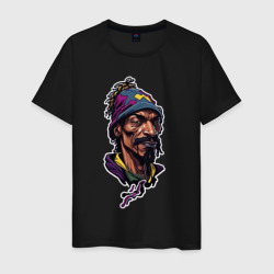 Snoop dogg head – Футболка из хлопка с принтом купить со скидкой в -20%