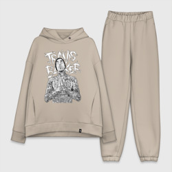 Женский костюм хлопок Oversize Travis Barker 