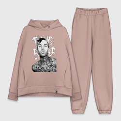 Женский костюм хлопок Oversize Барабанщик Travis Barker 