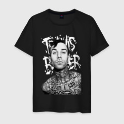 Мужская футболка хлопок Барабанщик Travis Barker 