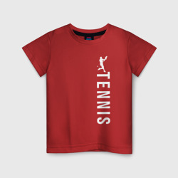 Big теннис  – Детская футболка хлопок с принтом купить со скидкой в -20%