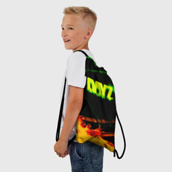 Рюкзак-мешок 3D Dayz зомби апокалипсис огненный стиль - фото 2