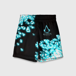 Детские спортивные шорты 3D Assassins Creed анимус 
