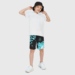 Детские спортивные шорты 3D Assassins Creed анимус  - фото 2