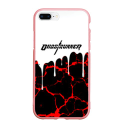 Чехол для iPhone 7Plus/8 Plus матовый Ghostrunner киберпанк стиль гейм