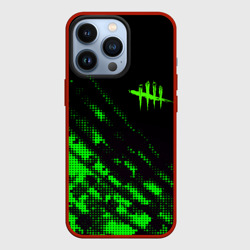 Чехол для iPhone 13 Pro Dead by daylight green neon