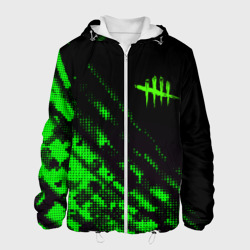 Мужская куртка 3D Dead by daylight green neon